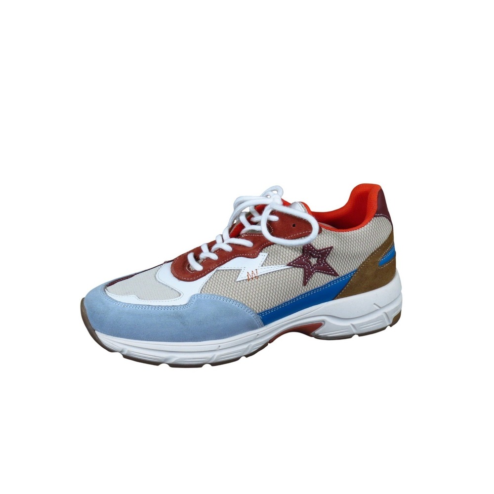 Caval Super Nova Mens Fashion Sneakers Size 42 Streetwear Multicolor Suede Mesh